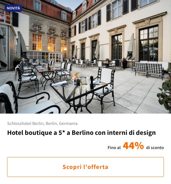 Hotel boutique a 5* a Berlino con interni di design