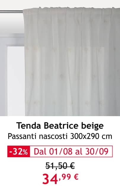 tenda beatrice beige
