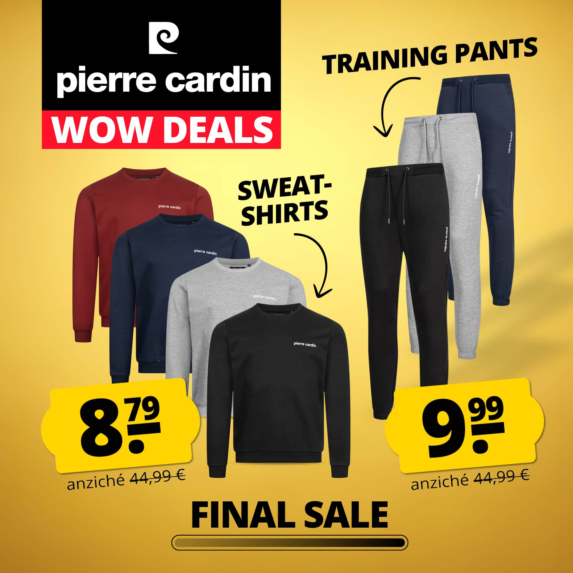 Pierre Cardin Final Sale