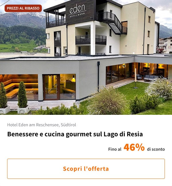 Benessere e cucina gourmet sul Lago di Resia