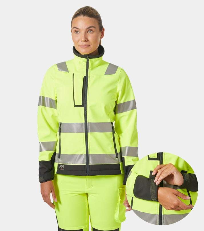 Women's Alna 2.0 Hi Vis Softshell Jacket