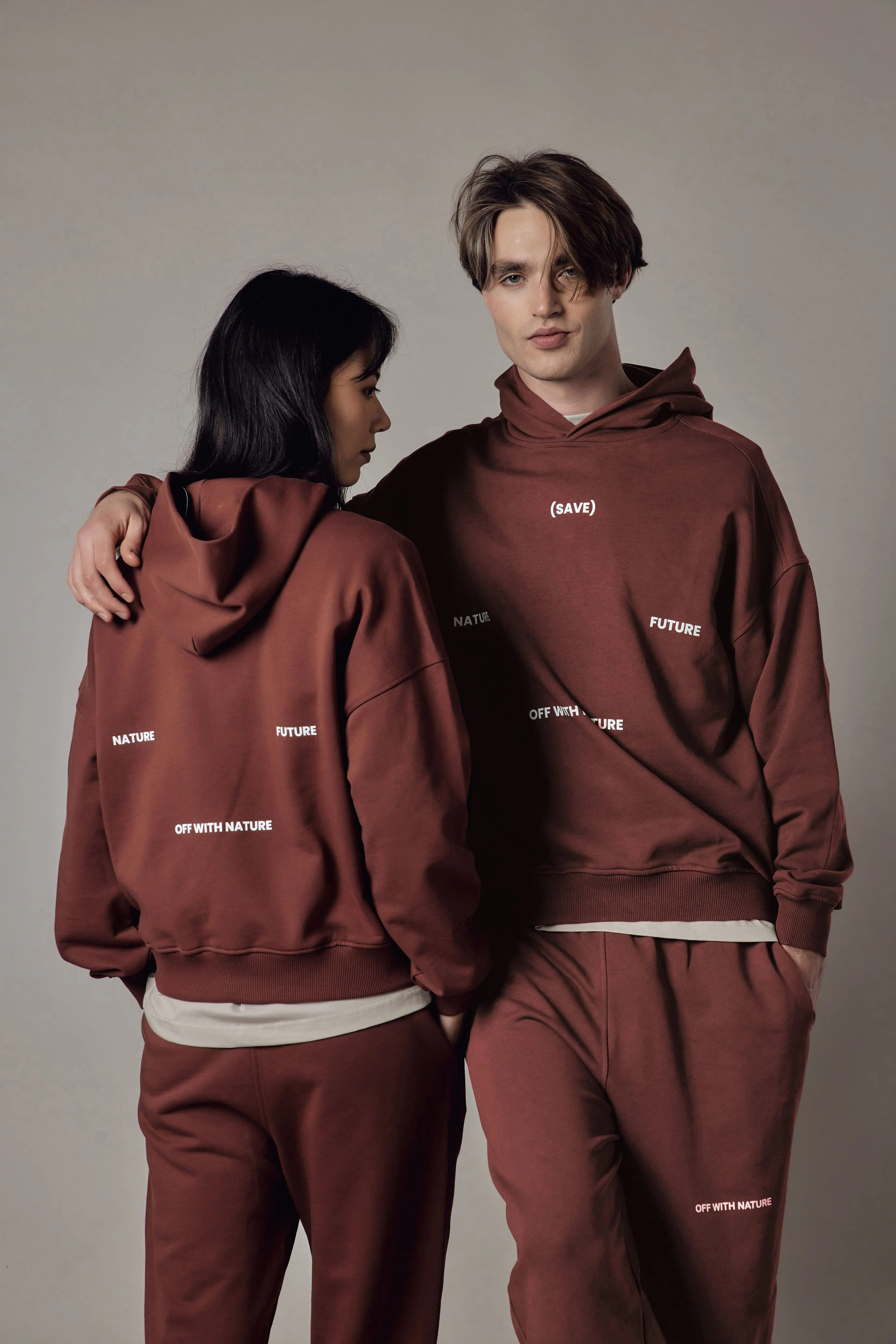 Image of Felpa con Cappuccio Loose Fit