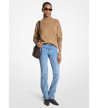 maglione-a-collo-alto-in-lana-marrone