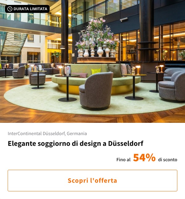 Elegante soggiorno di design a Düsseldorf