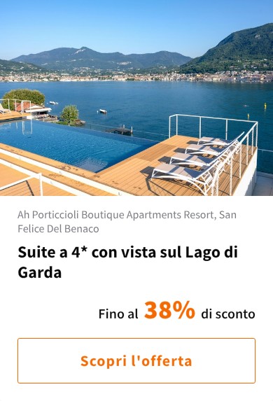 Suite a 4* con vista sul Lago di Garda