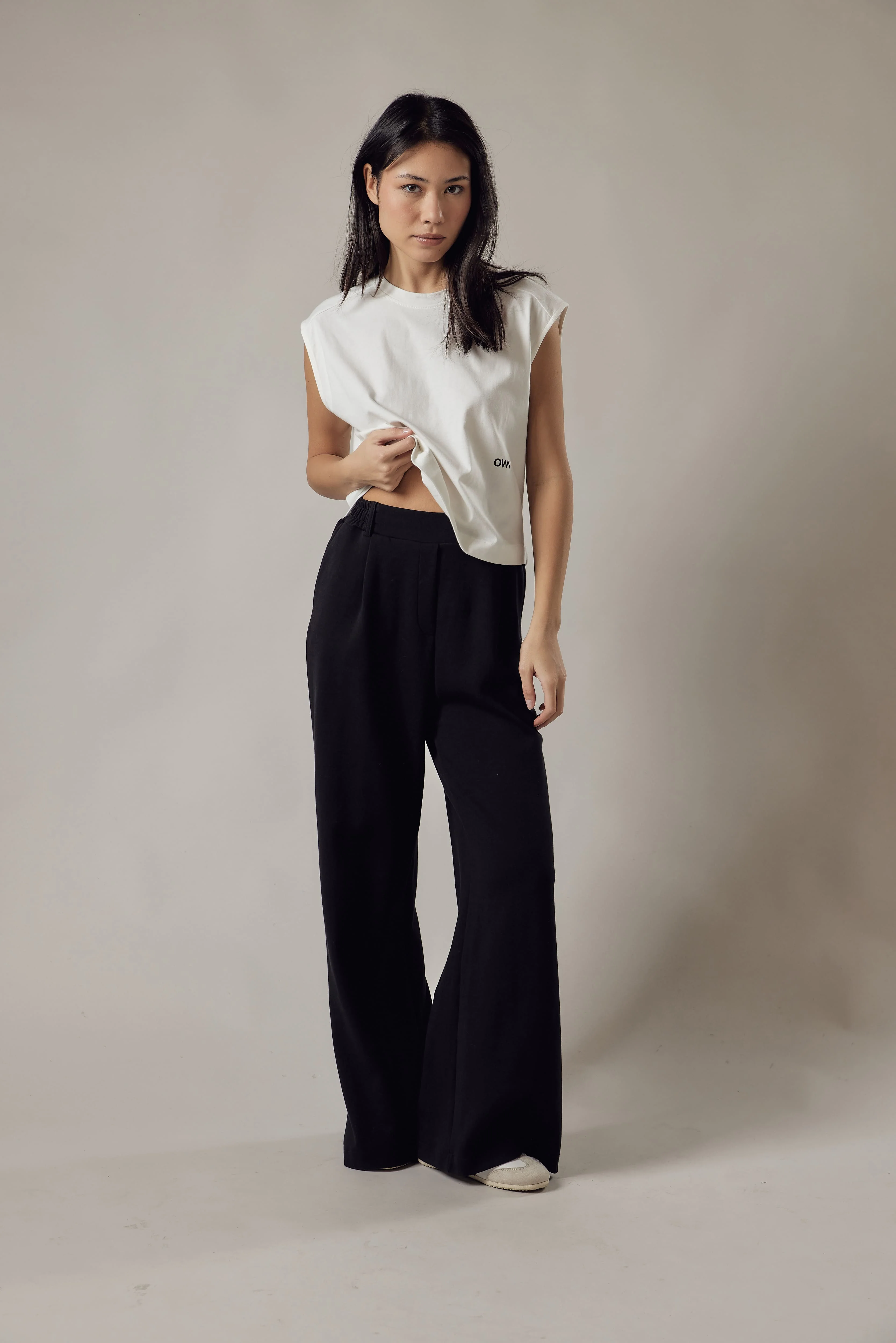Image of Pantalone Palazzo Loose Fit