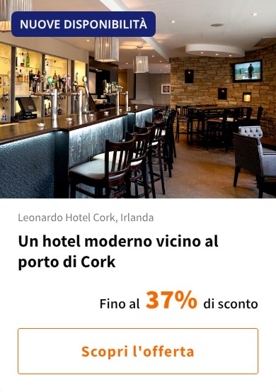 Un hotel moderno vicino al porto di Cork