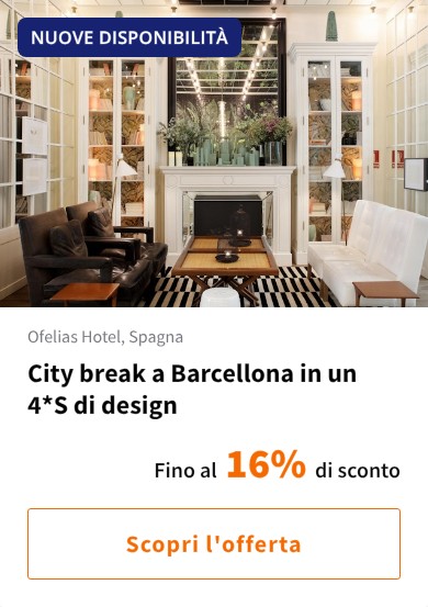 City break a Barcellona in un 4*S di design