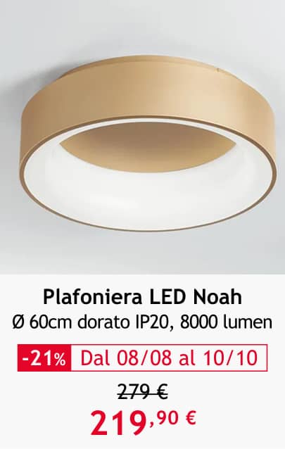 plafoniera LED NOAH