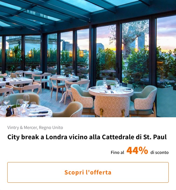 City break a Londra vicino alla Cattedrale di St. Paul