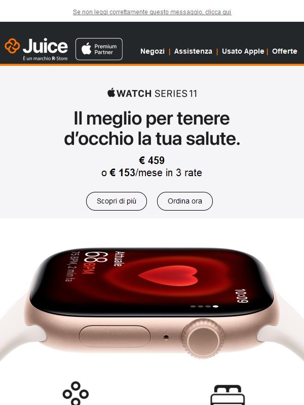 Ordina i nuovi Apple Watch: il meglio per una vita più sana.