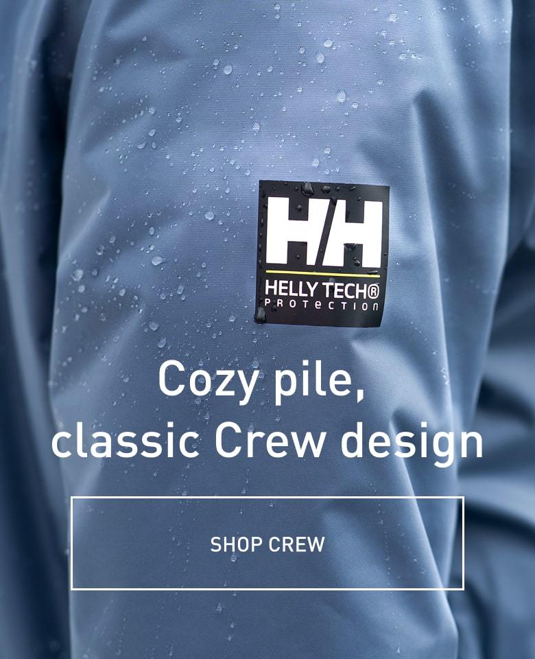 Cozy pile, classic Crew design
