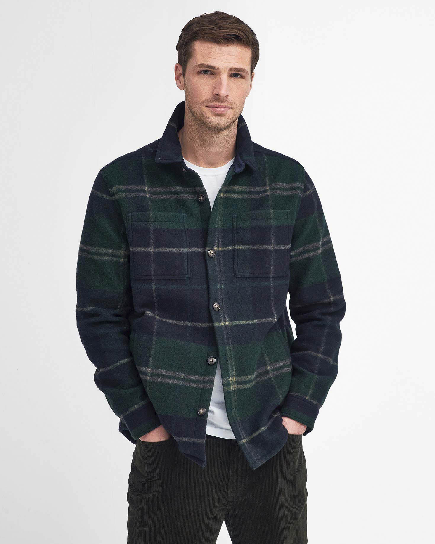 Overshirt Barbour Chapter Uomo