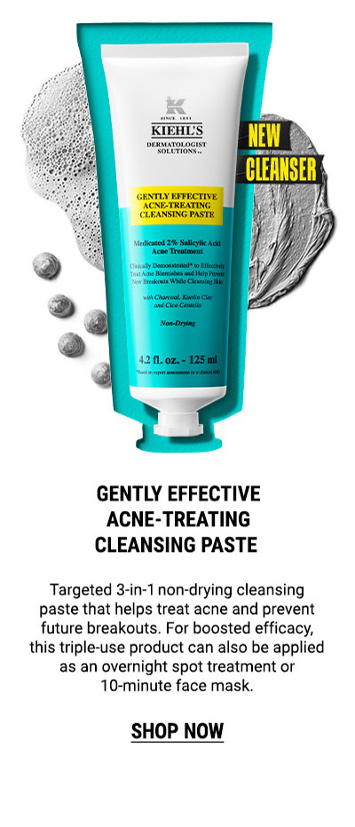 GENTLY EFFECTIVE ACNE-TREATING CLEANSING PASTE