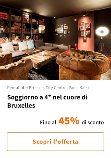 Soggiorno a 4* nel cuore di Bruxelles