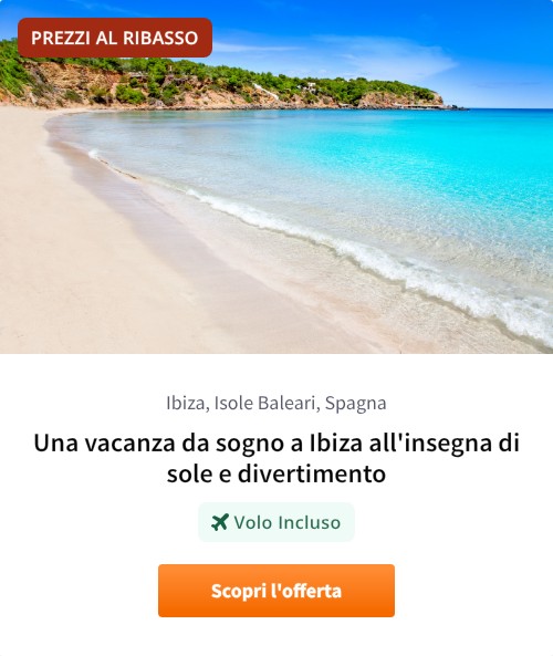Una vacanza da sogno a Ibiza all&#x27;insegna di sole e divertimento