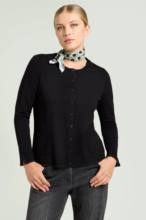 CARDIGAN REBECCA IN VISCOSA COMFORT