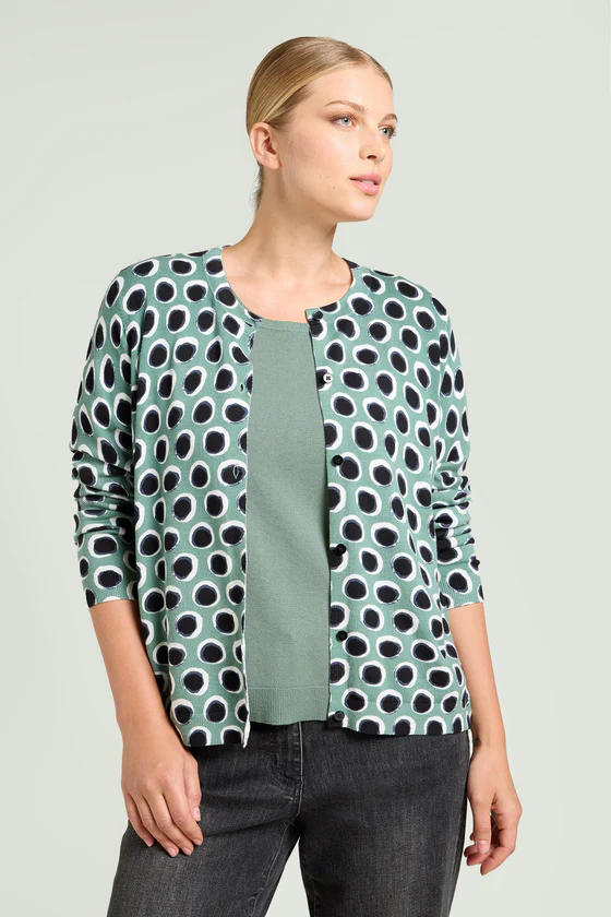 CARDIGAN STAMPATO