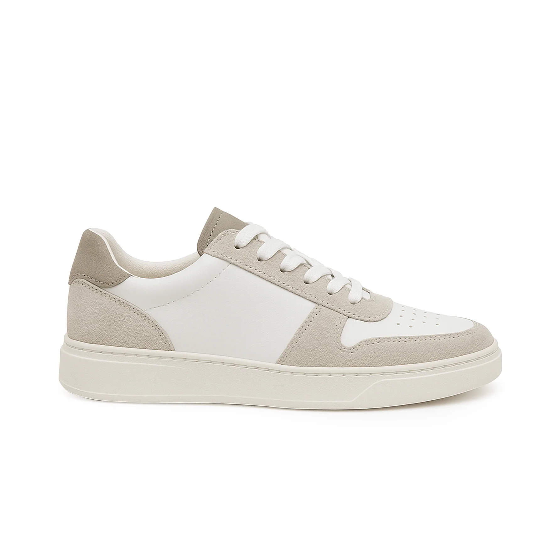 Image of Sneakers Camoscio Bianco - Ivan