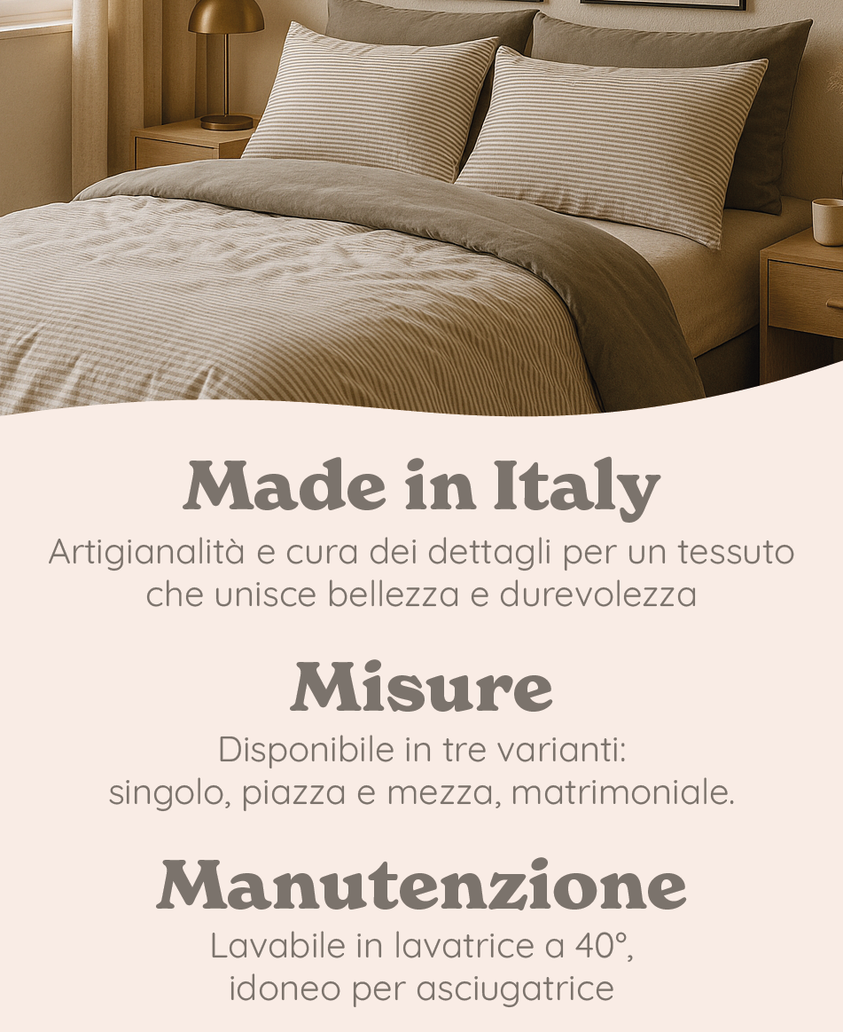 Made in Italy, disponibile in tre varianti
