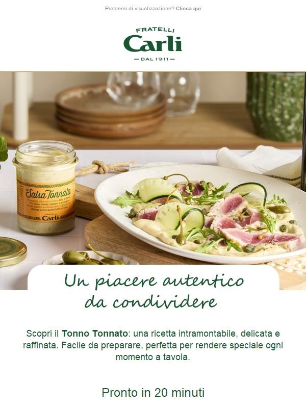 Ricetta: Tonno tonnato