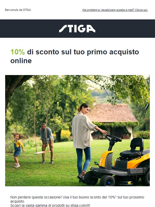 📢 Ultima chance - Usa il codice Welcome10