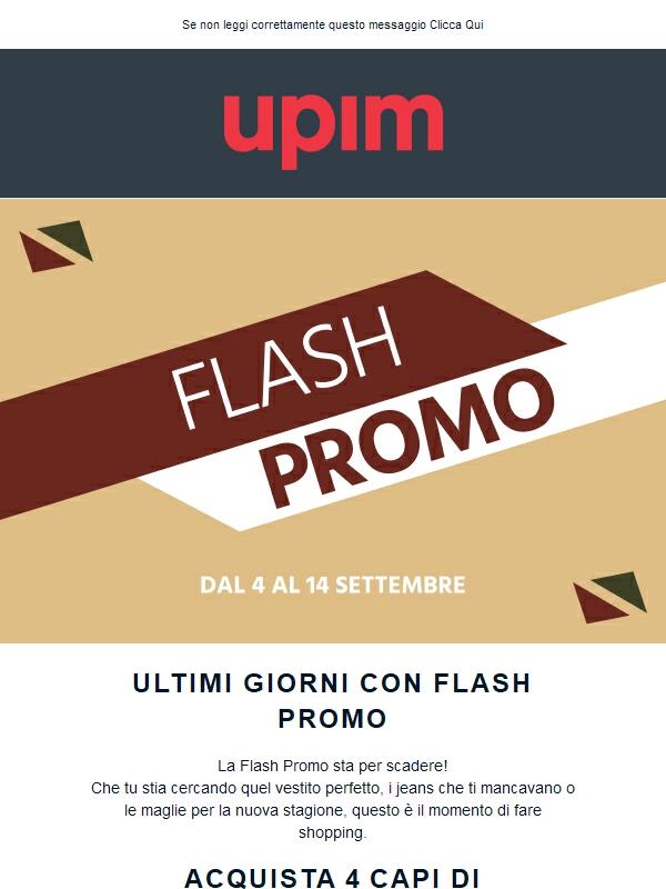 FLASH PROMO | Ultimi giorni fino al -15%