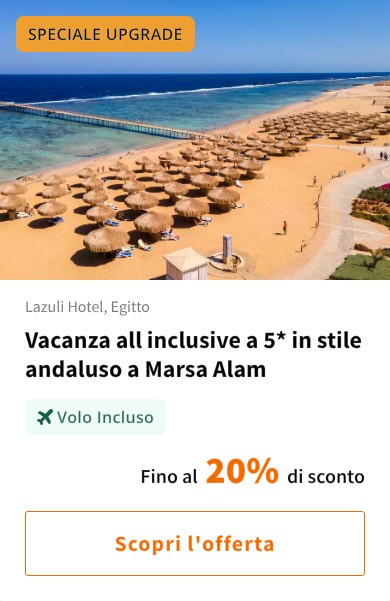 Vacanza all inclusive a 5* in stile andaluso a Marsa Alam