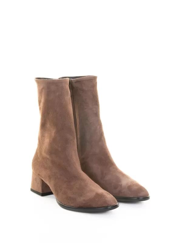 Stivaletto Marrone in Suede