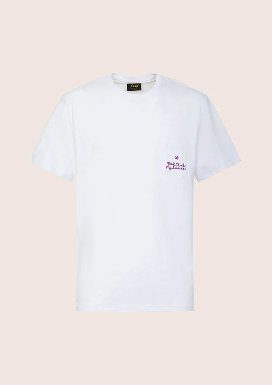 T-Shirt Uomo F**K Bianca M01TS72-WH