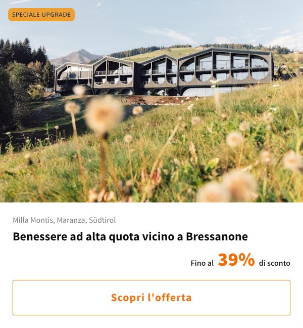 Benessere ad alta quota vicino a Bressanone