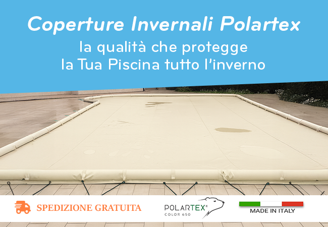 Coperture piscina polartex con spedizione gratuita