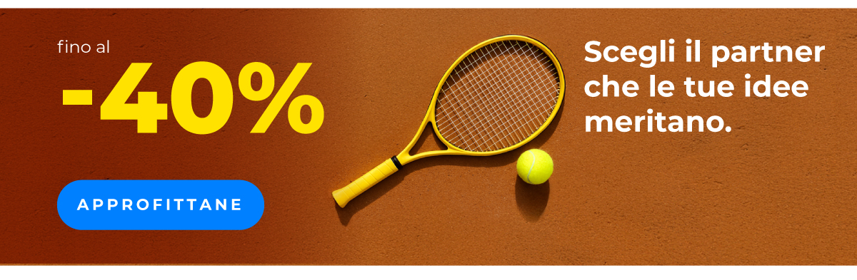 Fino al -40% su moltissimi prodotti