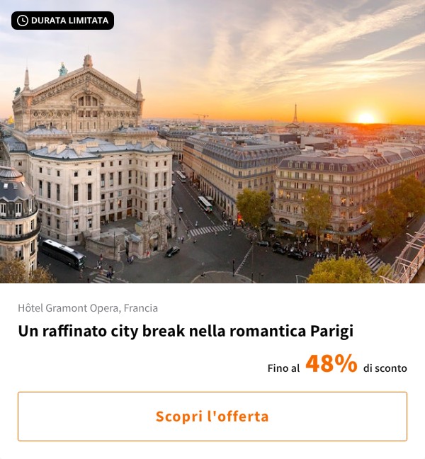 Un raffinato city break nella romantica Parigi