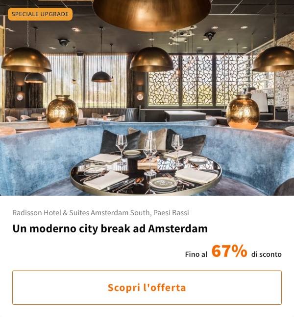 Un moderno city break ad Amsterdam