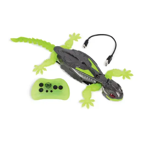 HEX BOTS Geco Interattivo RC – Si Arrampica su Muri e Pavimenti