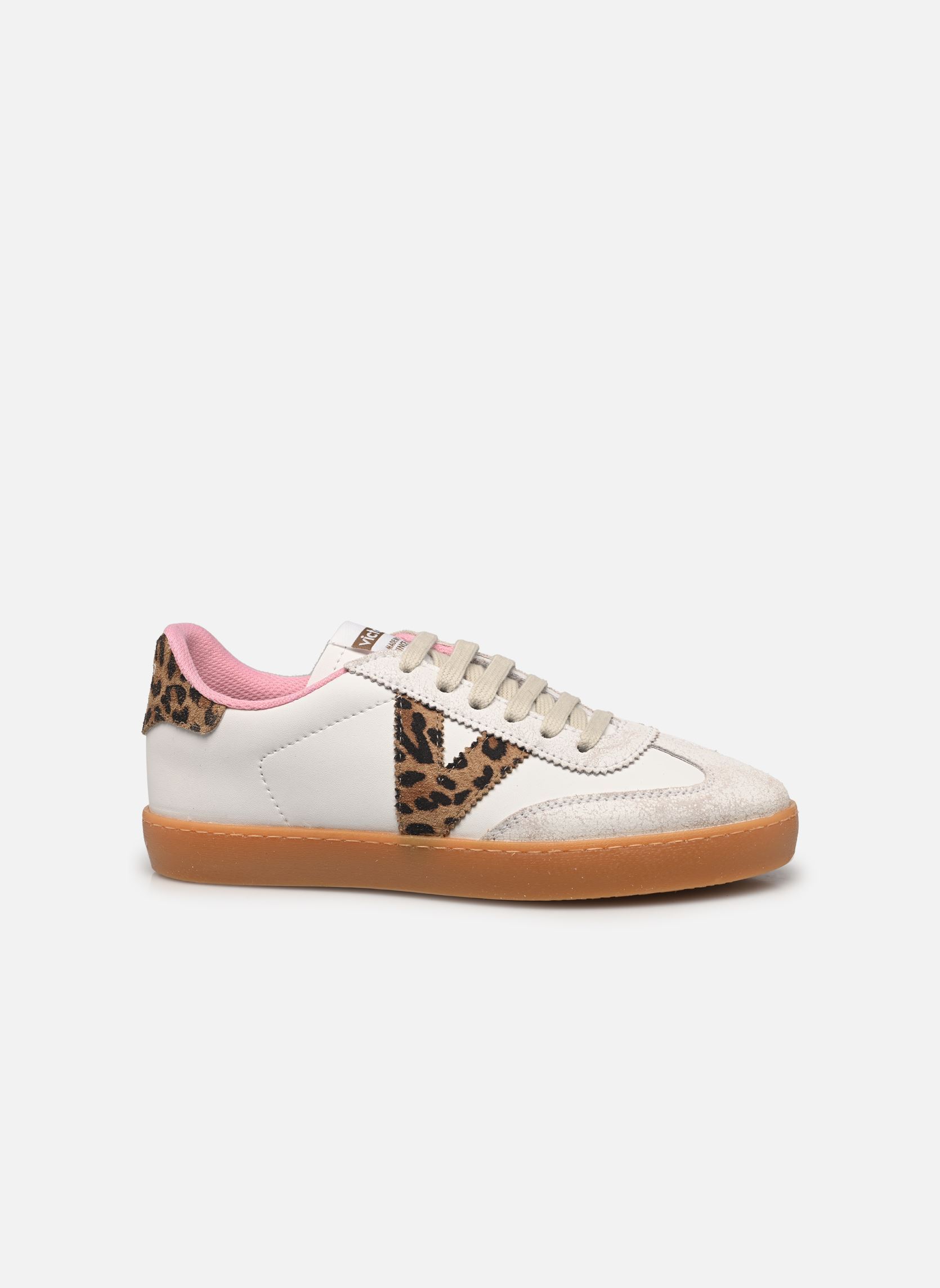 Victoria Sneakers BERLÍN LEOPARDO donna bianco