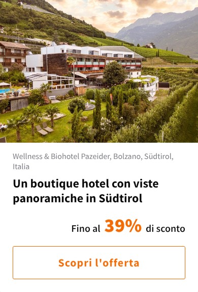 Un boutique hotel con viste panoramiche in Südtirol