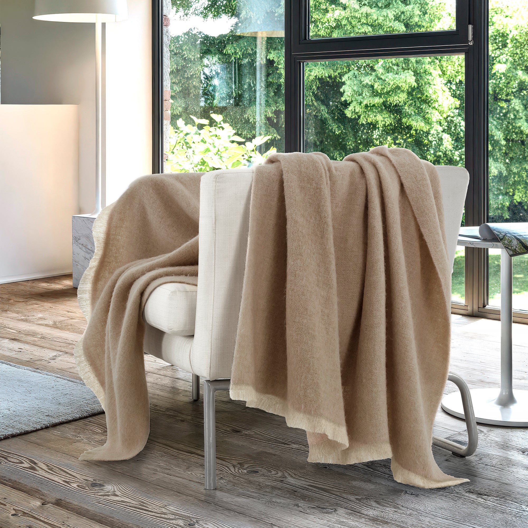 Image of Plaid <br>in Misto Lana - <b>Bliss