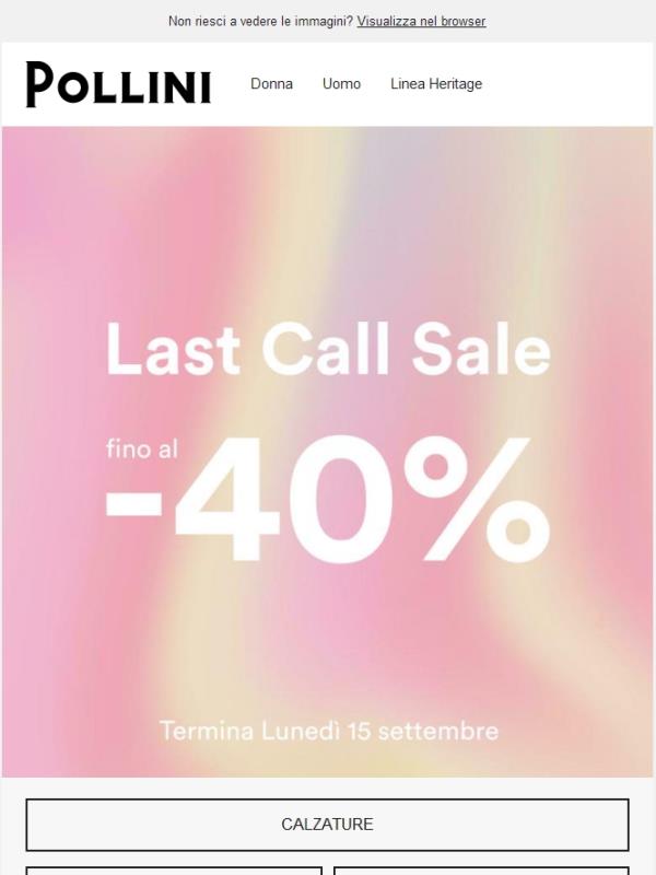 Ultima chiamata per il tuo shopping estivo | I saldi termineranno lunedì