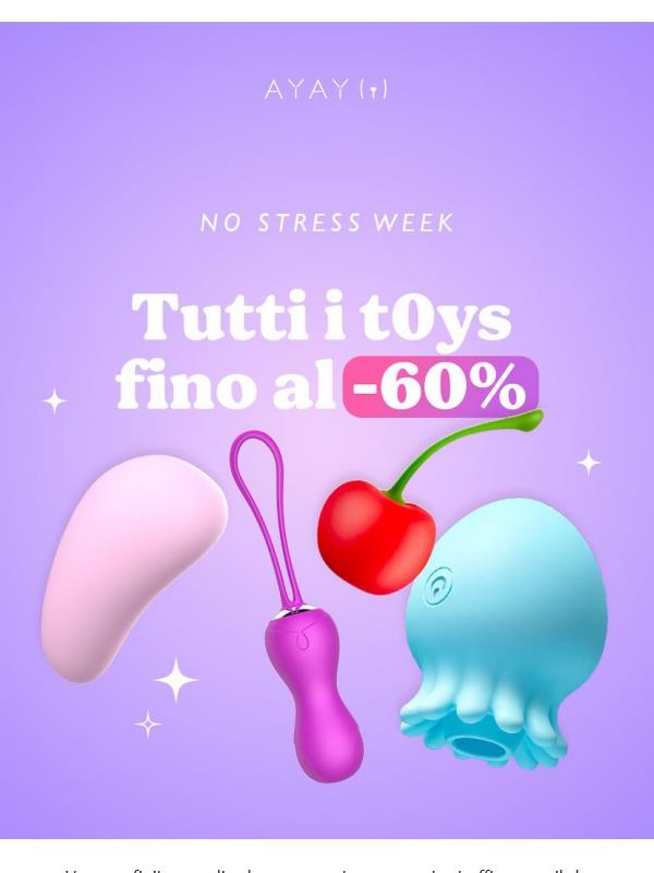 No Stress Week: tutti i toys a partire da 6,90€ 🔥