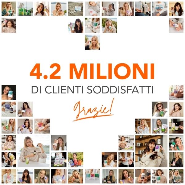 4.1 Milioni di clienti soddisfatti