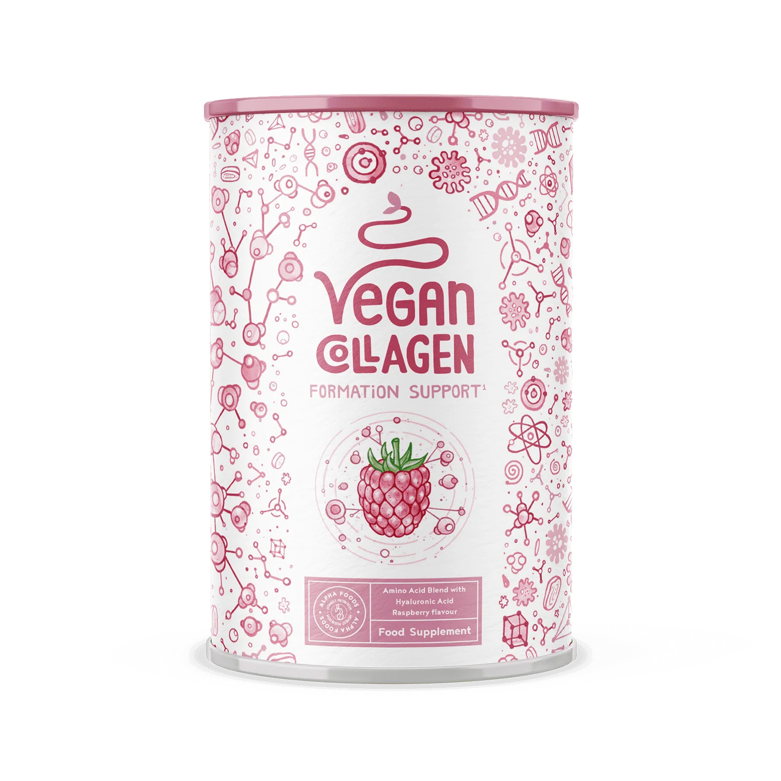 Image of Supporto Vegano alla Formazione del Collagene - Gusto Lampone