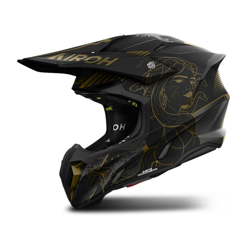 Casco Cross Airoh Twist 3 Titan