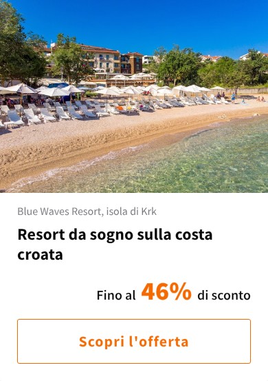 Resort da sogno sulla costa croata