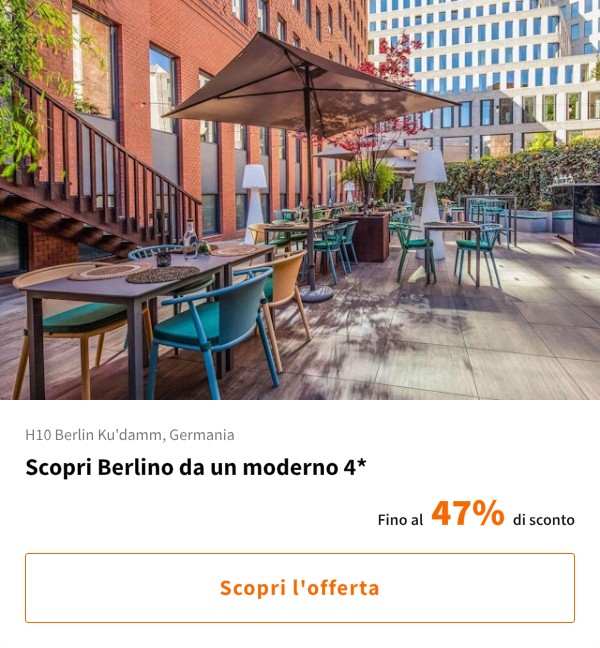 Scopri Berlino da un moderno 4*