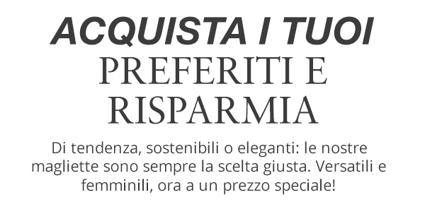 Acquista magliette on trend