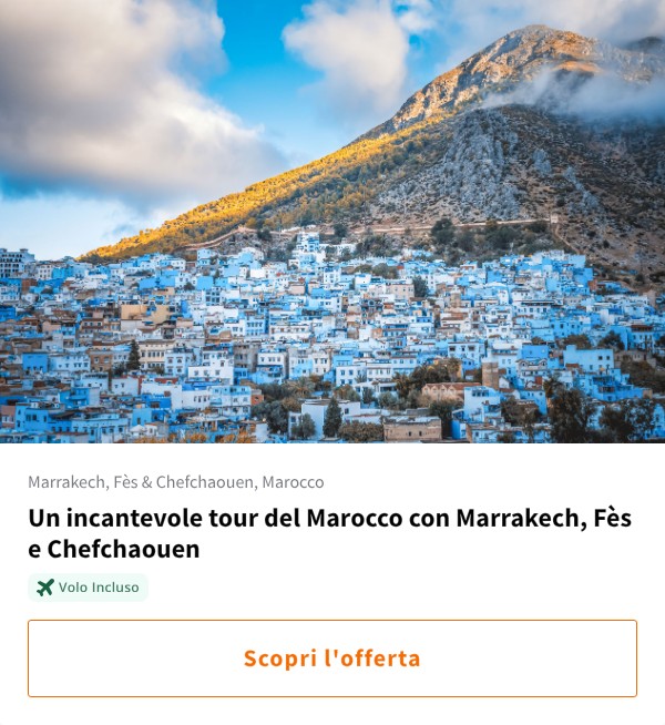 Un incantevole tour del Marocco con Marrakech, Fès e Chefchaouen