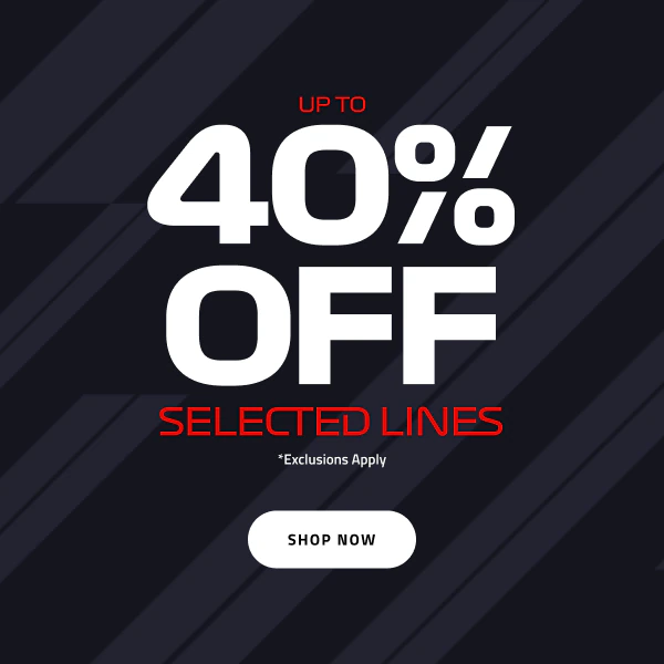 Up To 40% Off Selected Lines - Shop Now
