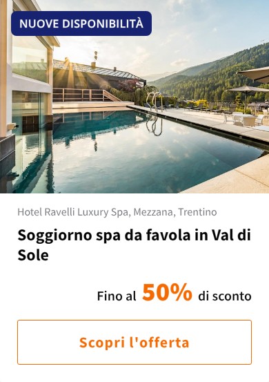 Soggiorno spa da favola in Val di Sole